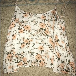 Flowered tank top size XS